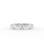 18K White Gold Eternity Heart Diamond Ring — TOP