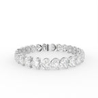 18K Heart Diamond Bracelet — TOP