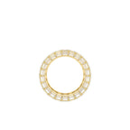 18K White Gold Baguette Diamond Ring — FRONT