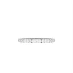 18K Eternity Round Diamond Ring — TOP