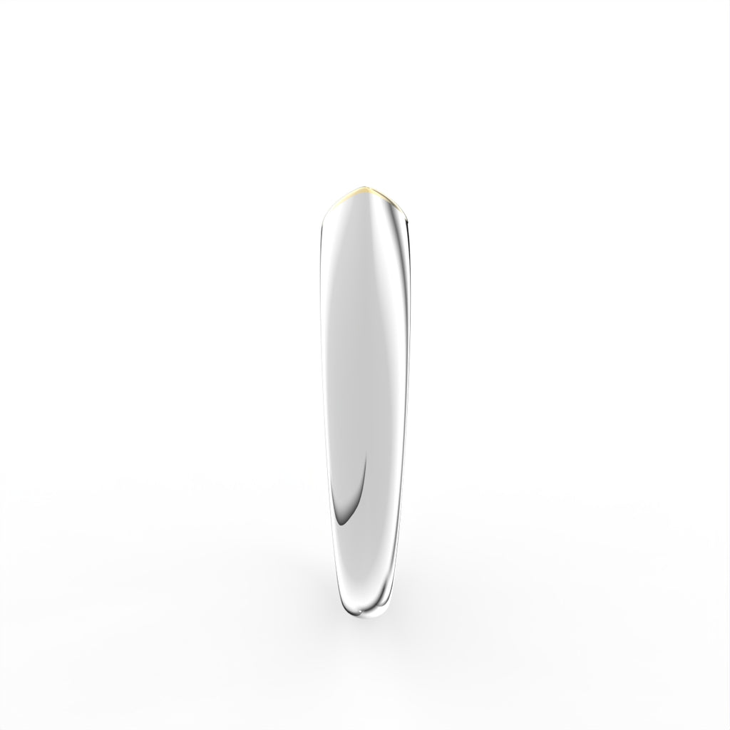 Sterling Silver Diamond Ring — 3D / RIGHT