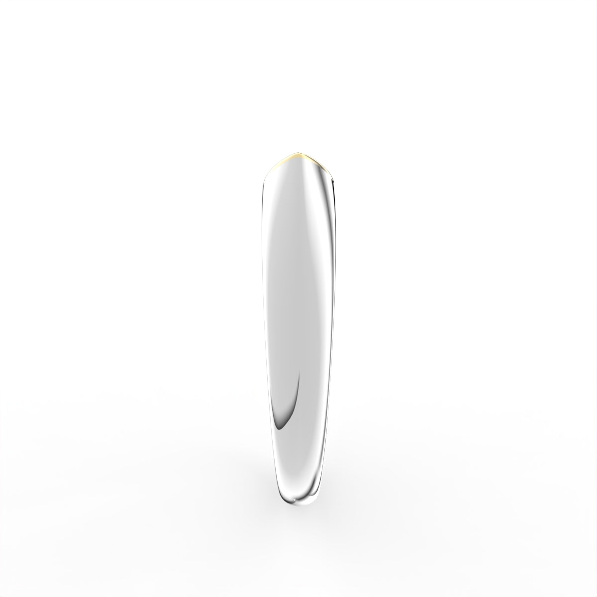 Sterling Silver Diamond Ring — 3D / RIGHT
