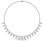 18K Minimalist Diamond Necklace — TOP