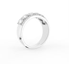 18K Eternity Round Diamond Ring — 3D VIEW