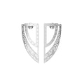 18K Lab Grown Diamond Earrings — TOP