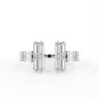 vimg:FJ2783|vimg:FJ2785|18K Baguette Diamond Ring — TOP