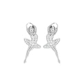18K Dancing Lady Diamond Earrings — TOP