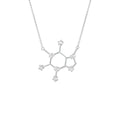 vimg:FJ3339|vimg:FJ3305|vimg:FJ3356|14K White Gold Molecule Round Diamond Pendant — FRONT
