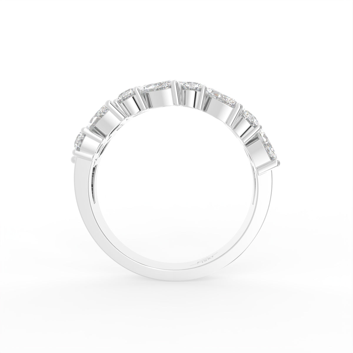 18K Eternity Marquise Diamond Ring — FRONT