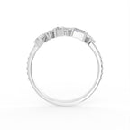 18K Baguette Diamond Ring — FRONT