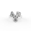 18K Bespoke Diamond Ring — TOP
