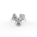 18K Bespoke Diamond Ring — TOP
