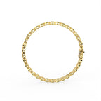 Sterling Silver Diamond Bracelet — FRONT/BACK