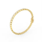 Sterling Silver Diamond Bracelet — IMAGE URL