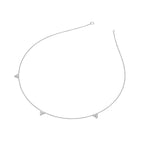 18K Celestial Star and Moon Diamond Necklace — 3D VIEW