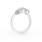 18K Bespoke Diamond Ring — 3D VIEW