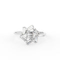 18K Bespoke Baguette Diamond Ring — TOP