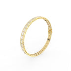Sterling Silver Diamond Bracelet — IMAGE URL