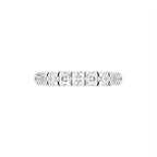 14K Full Eternity Diamond Ring — TOP