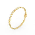 Sterling Silver Diamond Bracelet — IMAGE URL