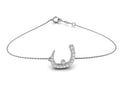 18K Arabic Alphabet Diamond Bracelet — TOP