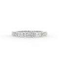 18K Yellow Gold Baguette Eternity Diamond Ring — TOP