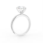 18K Asscher Diamond Ring — 3D VIEW