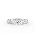 18K Eternity Round Diamond Ring — TOP