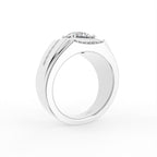 18K Bespoke Diamond Ring — 3D VIEW