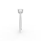 18K Trilogy Diamond Ring — SIDE