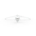 18K Gold Heart Diamond Bracelet — TOP