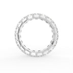 vimg:FJ3862|vimg:FJ3864|vimg:FJ4638|vimg:FJ6751|vimg:FJ4643|vimg:FJ4645|14K Eternity Radiant Diamond Ring — FRONT