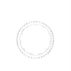 18K Yellow Gold Round Eternity Diamond Ring — FRONT