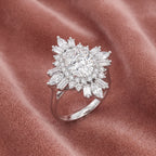 18K Solitaire Diamond Ring — AI cloth, in-house
