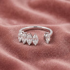 18K Bespoke Marquise Diamond Ring — AI cloth, in-house