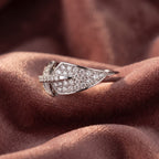 18K Bespoke Round Diamond Ring — AI cloth, in-house