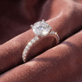 18K Solitaire Diamond Ring — AI cloth, in-house
