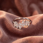 18K Bespoke Marquise Diamond Ring — AI cloth, in-house
