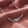 18K Lab Grown Diamond Pendant — AI cloth, in-house