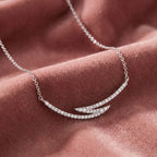 18K Lab Grown Diamond Pendant — AI cloth, in-house