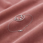 18K Aquarius Constellation Diamond Bracelet — AI cloth, in-house