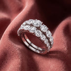 18K Bespoke Round Diamond Ring — AI cloth, in-house