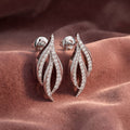 18K Lab Grown Diamond Earrings — AI cloth, in-house