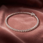 18K Diamond Bracelet — AI cloth, in-house