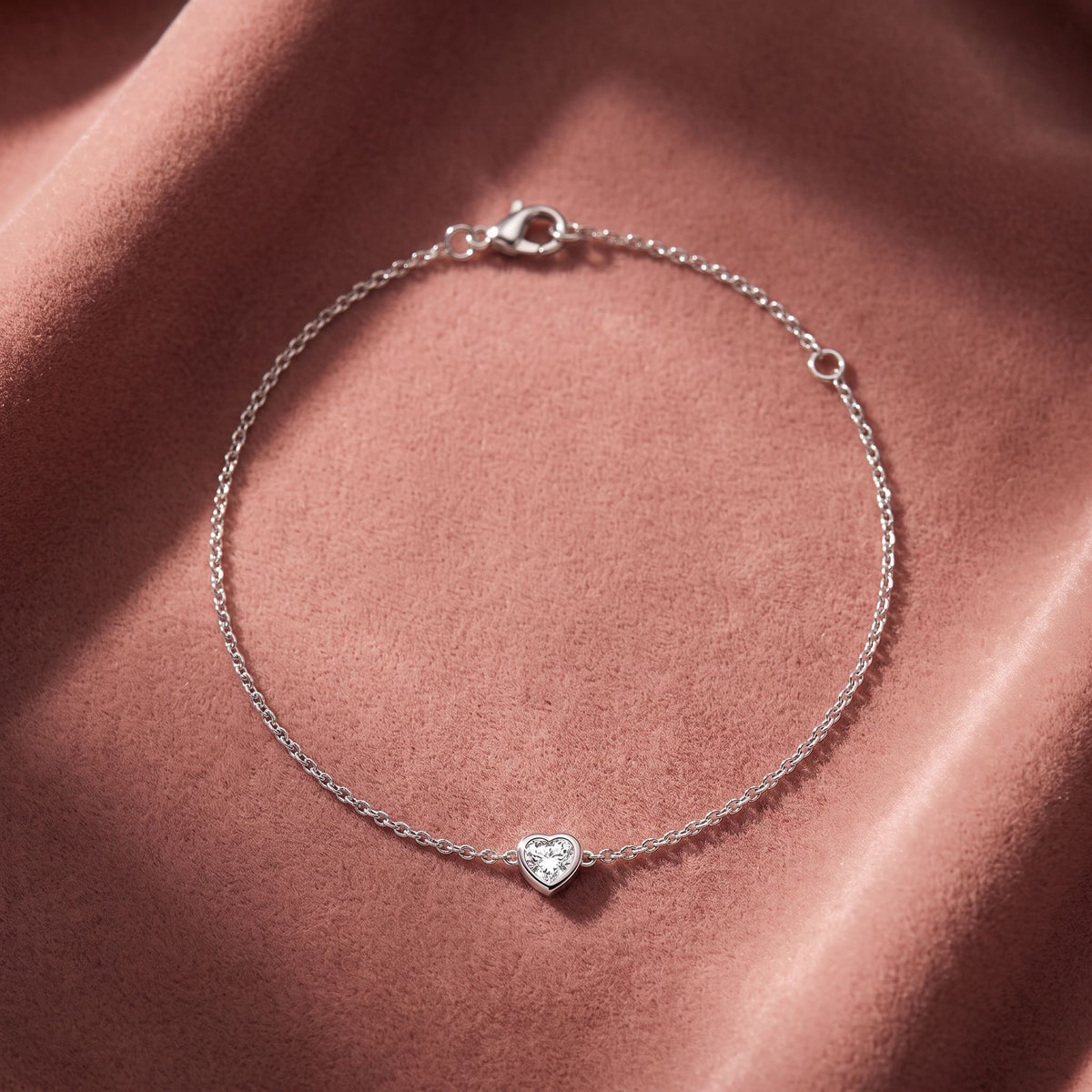 18K Diamond Bracelet — AI cloth, in-house