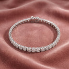 18K Diamond Bracelet — AI cloth, in-house