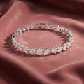 18K Diamond Bracelet — AI cloth, in-house
