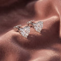 18K Stud Diamond Earrings — AI cloth, in-house
