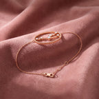 18K Taurus Constellation Diamond Bracelet — AI cloth, in-house