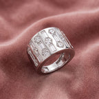 18K Bespoke Statement Diamond Ring — AI cloth, in-house